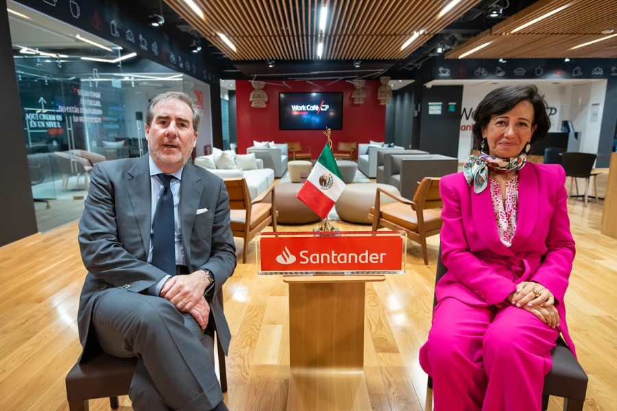 Santander México, una de las tres mayores instituciones bancarias del país, dijo que inició el proceso de selección para designar a un nuevo director general que entrará en funciones cuando comience el próximo año. Foto Santander.