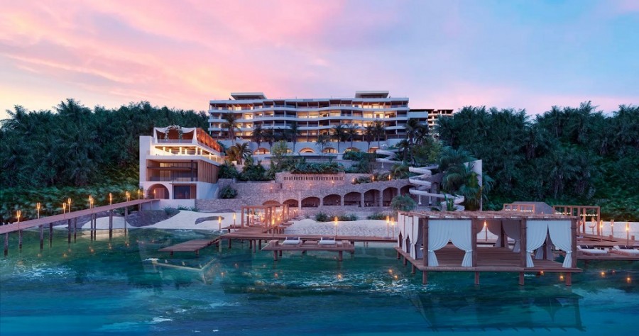 La empresa dijo que el lanzamiento de su nueva marca incluye la apertura del hotel Impression by Secrets Isla Mujeres, un resort de lujo para adultos con todo incluido, en uno de los destinos turísticos más importantes de México. Foto Hyatt