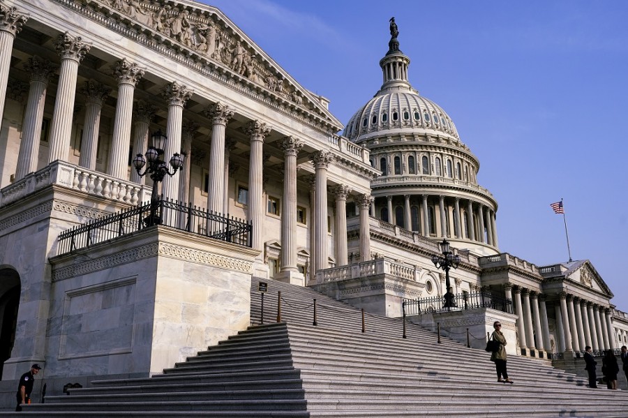 La calificadora Fitch Ratings colocó en observación negativa la nota soberana de Estados Unidos, ante la falta de un acuerdo en el Congreso para elevar el límite de deuda del gobierno. Foto AP/J. Scott Applewhite