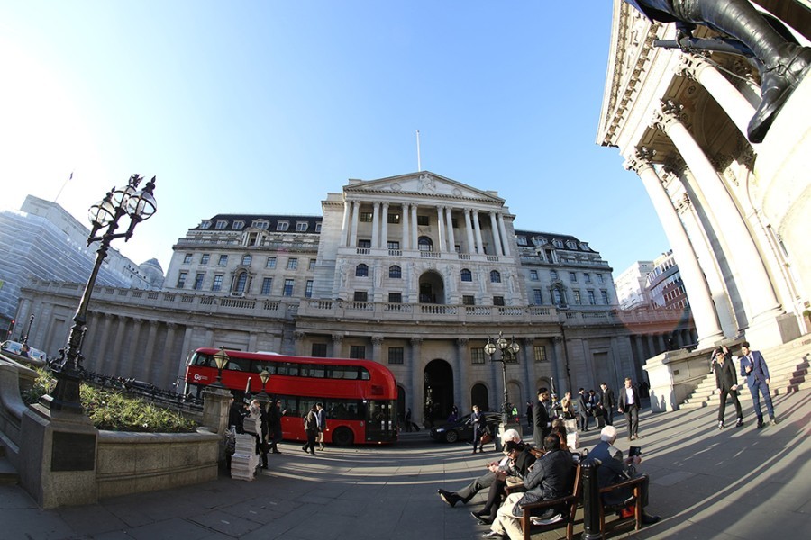 El Banco de Inglaterra subió la tasa de interés de referencia más de lo esperado en medio de una tanda de decisiones en toda Europa. Foto archivo