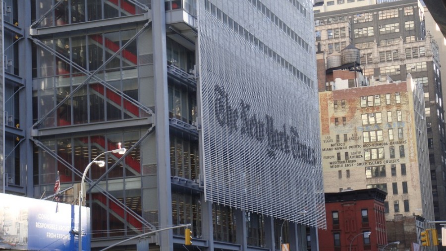 New York Times Co., la casa editorial del periódico The New York Times, demandó a las empresas Microsoft y OpenAI por violar derechos de autor al usar sus contenidos de manera ilegal. Foto flickr.com/Victor Pamplona (https://flic.kr/p/7zYSNW)