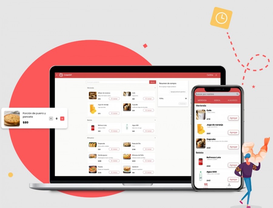 OrderEAT recibe inyección de 500 mil dólares para expansión en México. Foto de la empresa