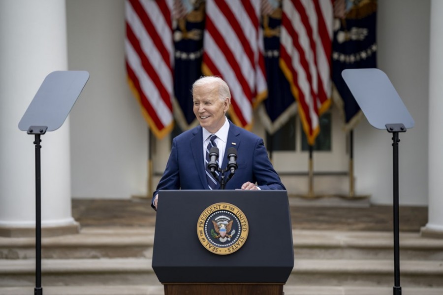 La decisión de Biden pone fin a años de debate tortuoso dentro de la administración sobre los aranceles que Trump originalmente implementó en más de 300 mil millones de dólares en importaciones de China. Foto X / @POTUS