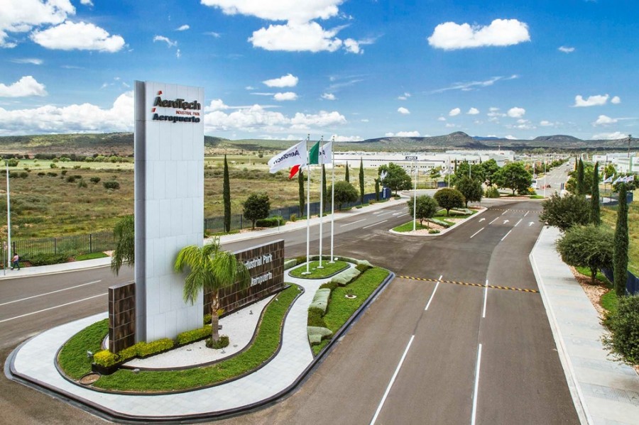 Fibra Mty concluye la adquisición de un portafolio de 6 naves industriales en Querétaro. Foto tomada de la cuenta de FB de Parque Industrial Aerotech