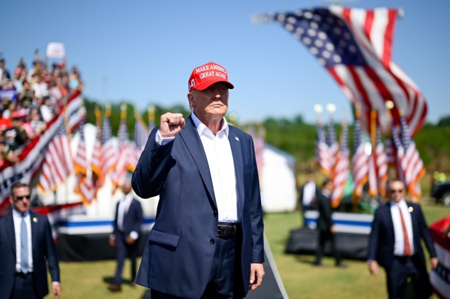 El empresario y político, de 78 años, fue elegido en el marco de la Convención Nacional Republicana que se lleva a cabo a partir de este 15 de julio en la ciudad de Milwaukee. Foto Republican Party