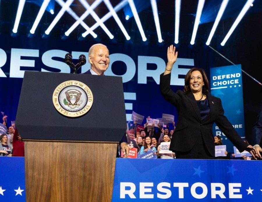 El presidente Biden puso fin a su carrera presidencial luego de ver menguado su apoyo dentro del Partido Demócrata tras el catastrófico debate de cuatro semanas atrás. Foto X / @JoeBiden