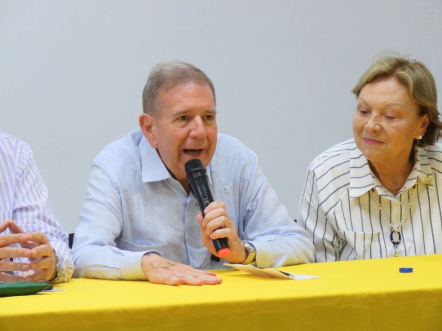 González, de 74 años,  es el candidato presidencial de la oposición en las elecciones del 28 de julio, y, según los analistas, podría ser la última esperanza para la democracia en Venezuela. Foto twitter