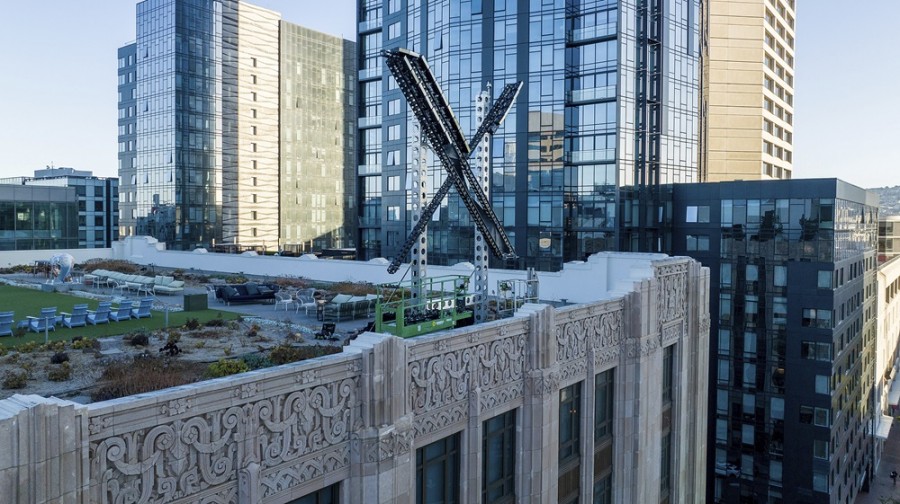 El complejo de X en el centro de San Francisco, California. Foto AP/Noah Berger