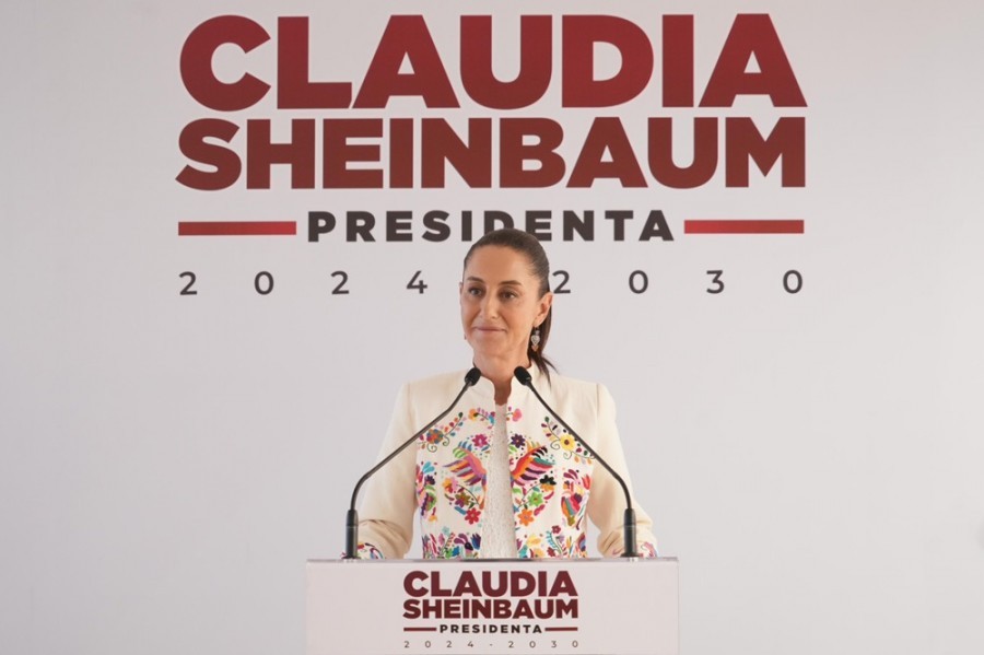 El TEPJF confirmó la validez de las elecciones del 2 de junio y declaró a Claudia Sheinbaum presidenta electa. Foto X/Claudiashein