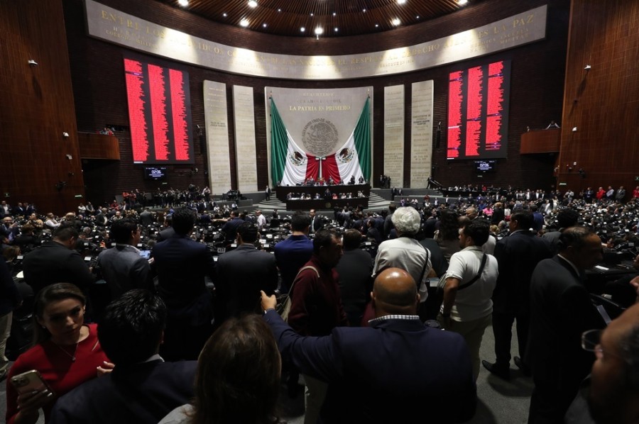 La Cámara de Diputados publica el dictamen de reforma judicial. Foto de Cámara de Diputados