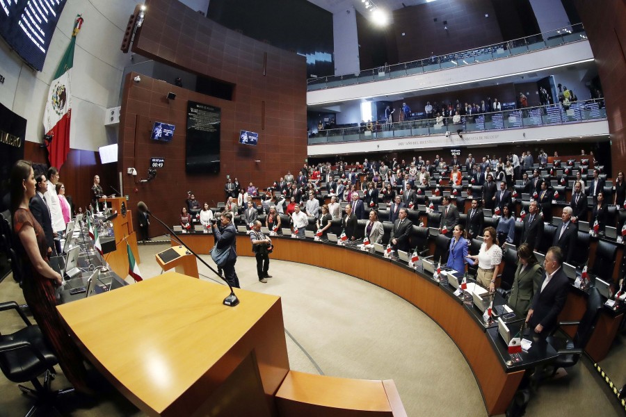 De acuerdo con la convocatoria, los senadores están citados a la sesión que comenzará a las 13:00 horas. Foto Senado