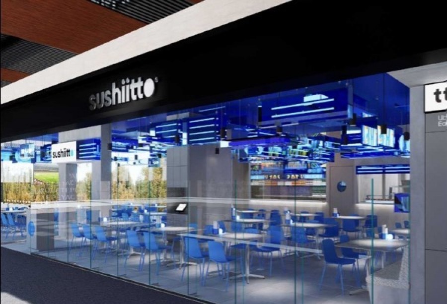  En el Aeropuerto de la Ciudad de México, Sushiitto también operará una sucursal con nueva imagen y formato food court. Foto Sushiitto