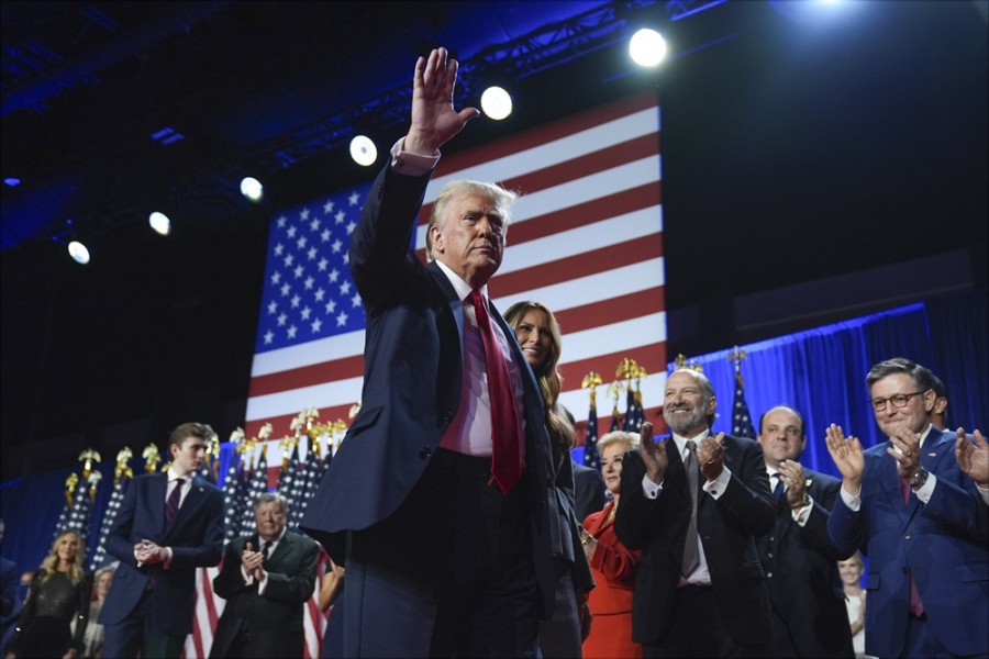 La victoria de Donald J. Trump en las elecciones presidenciales de Estados Unidos traerá nuevos retos para México. Foto AP/Evan Vucci