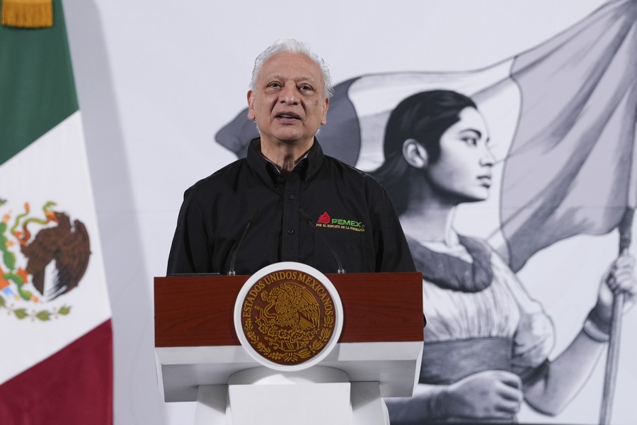 Víctor Rodríguez Padilla, el director general de Pemex. Foto de Presidencia